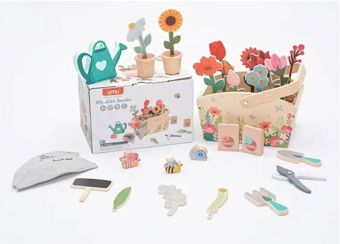 Joc de rol educativ Micul Florar, din lemn [11]