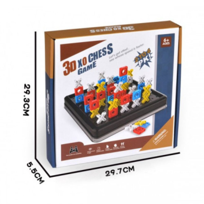 Joc de Societate 3D X si O Strategie pentru 2-4 Jucatori [4]