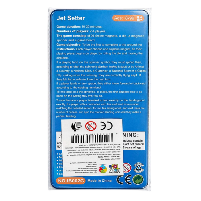 Joc de Societate Magnetic Jet Setter Calatorie in Jurul Lumii [3]