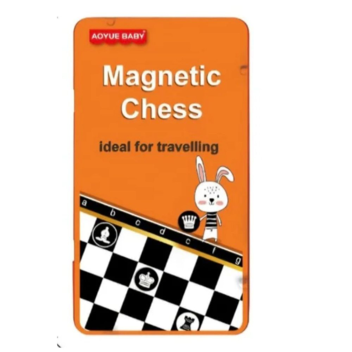 Joc de Societate Magnetic Sah Compact pentru Calatorii [3]