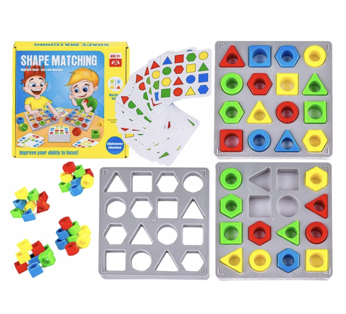 Joc de societate educativ Shape Matching – Competitia Formelor [2]