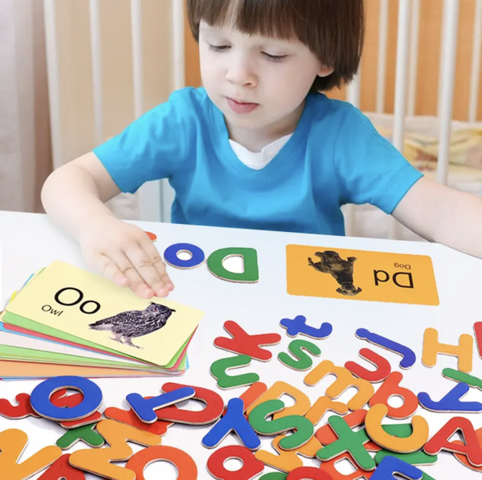 Joc educational cu carduri magnetice - Alfabetar [2]