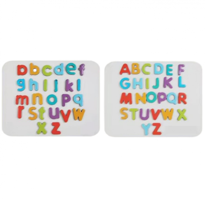 Joc educational cu tabla magnetica - Alfabetar cu litere mici si mari, 130 piese [3]