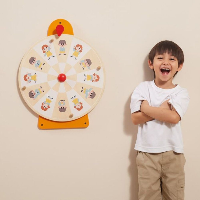 Joc Educational Montessori din Lemn Viga - Recunoaste Emotia [4]