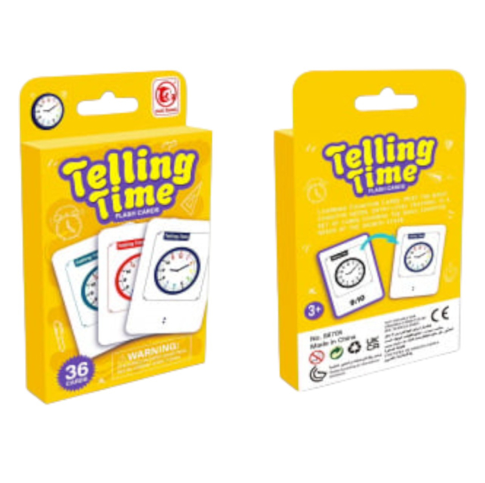 Joc educativ 36 de Carduri cognitive, Cat este ceasul? [2]