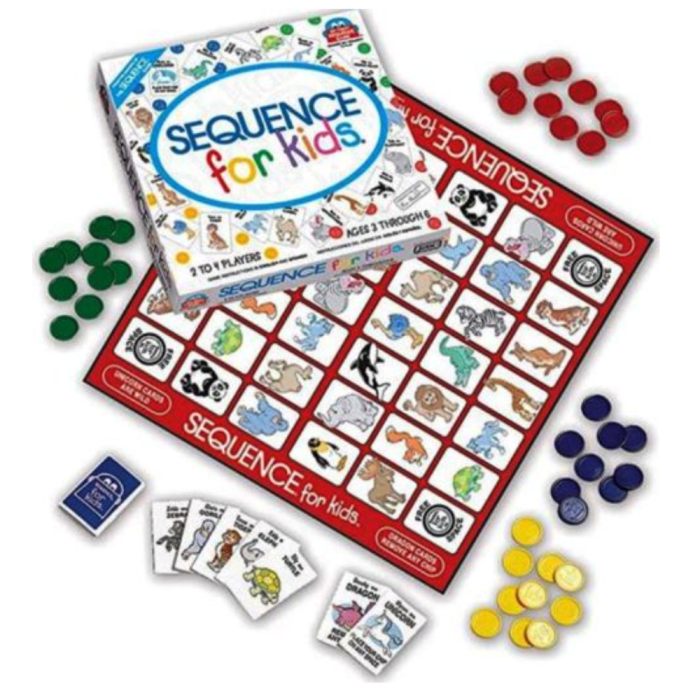 Joc de societate Sequence for Kids – 2-4 jucatori, varsta 3-6 ani [6]