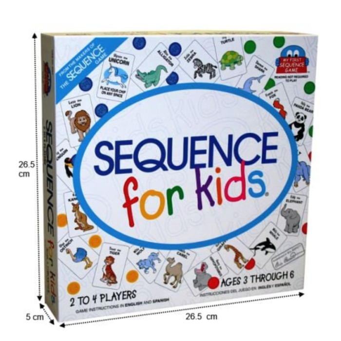 Joc de societate Sequence for Kids – 2-4 jucatori, varsta 3-6 ani [7]
