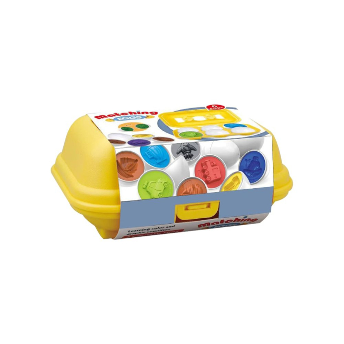 Joc educativ Set 6 oua de potrivit cu Vehicule [7]