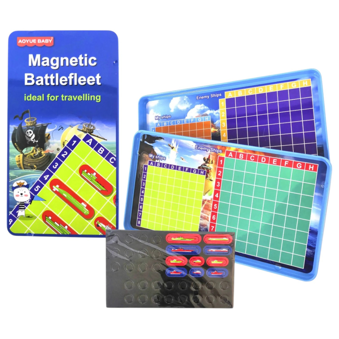 Joc de Societate Magnetic Battleship Batalia Navala Compact [2]