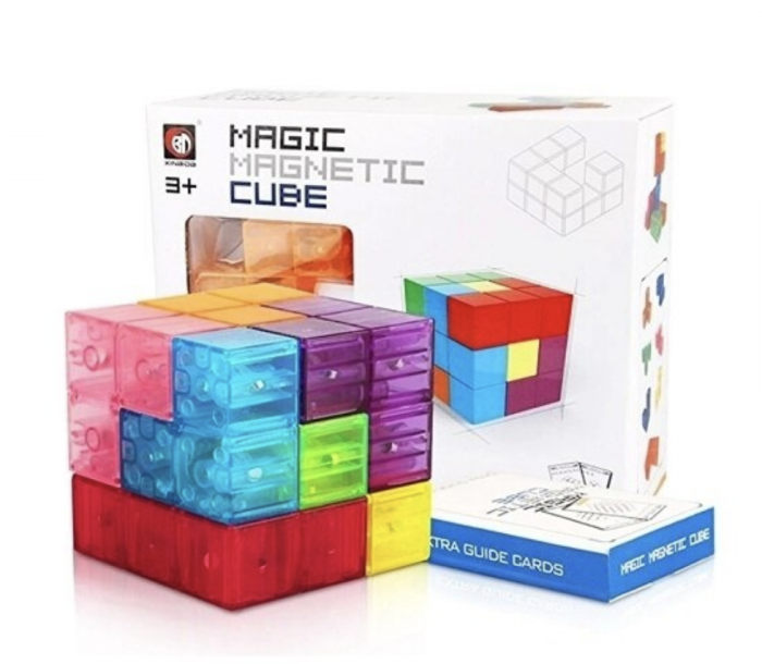 Joc magnetic de logica - Cubul Magic