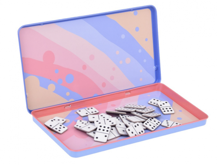 Joc magnetic in cutie metalica Domino [2]