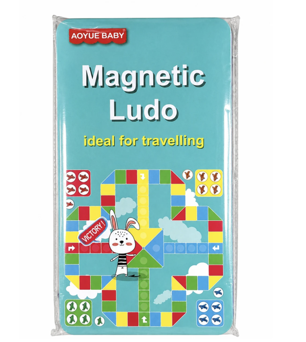 Joc de Societate Magnetic Ludo Compact pentru Calatorii [3]