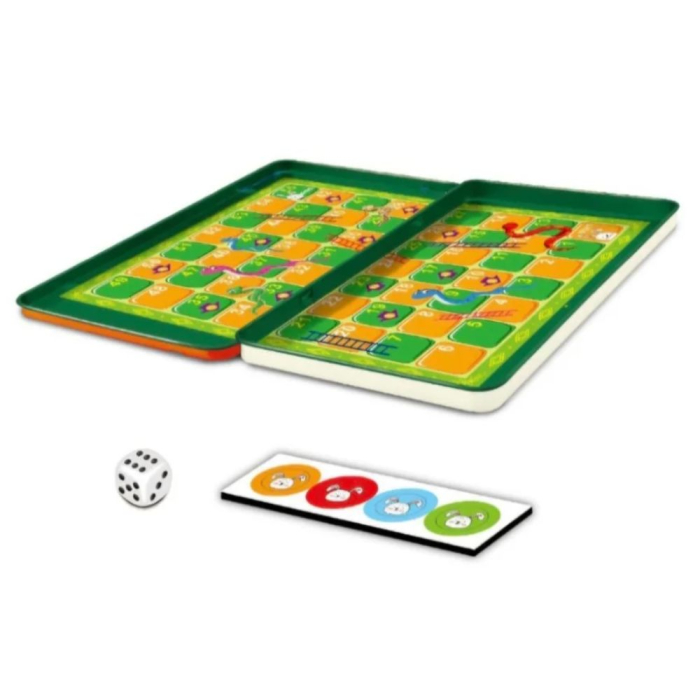 Joc de Societate Magnetic Serpi si Scari Compact pentru Calatorii [3]