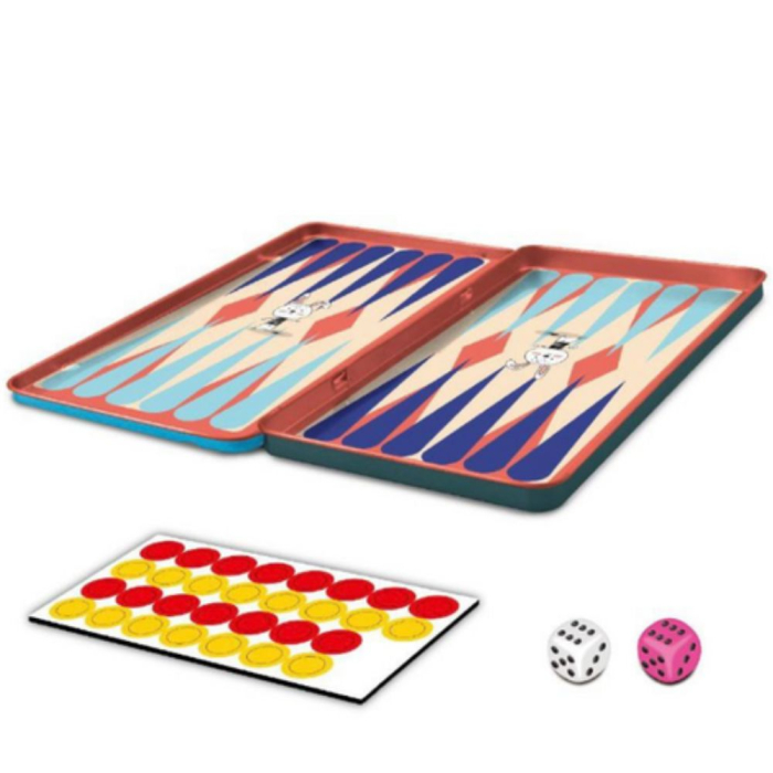 Joc de Societate Magnetic Backgammon Compact pentru Calatorii [3]