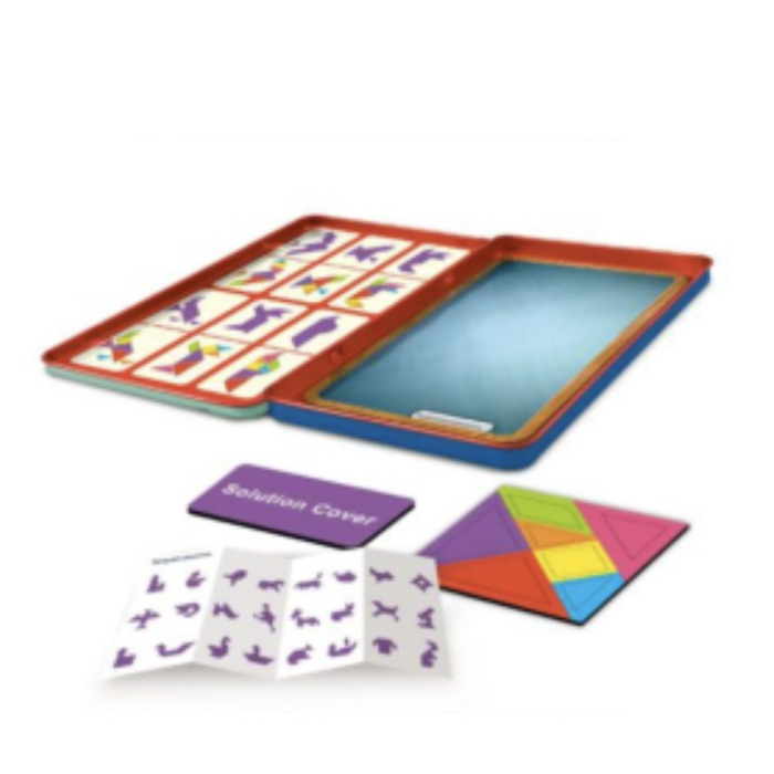 Joc de Societate Magnetic Tangram pentru Copii si Calatorii [3]