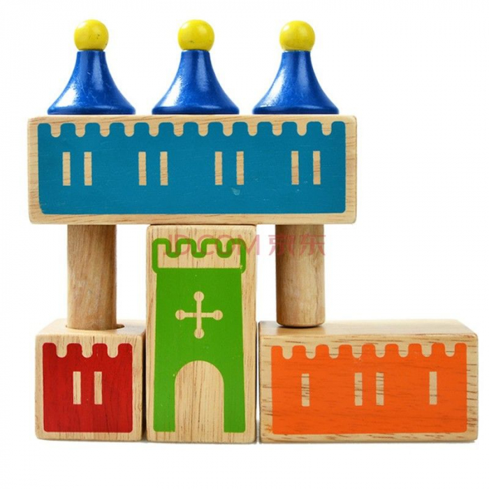 Joc Montessori De Logica Castelul Visurilor din lemn [3]