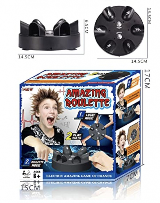 Joc Ruleta nebuna Detectorul de minciuni cu electrosocuri, 14 ani+ [6]