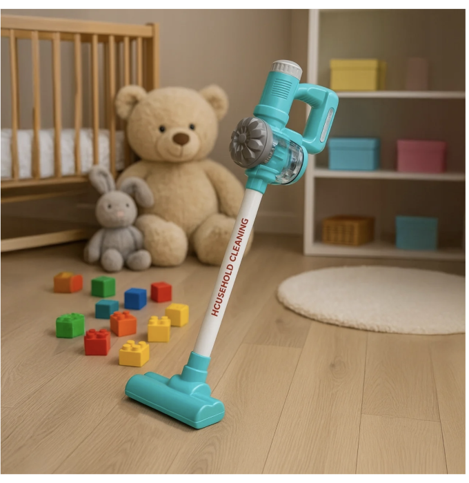 Jucarie Aspirator Vertical 3 in 1 cu Sunete si Efecte Vizuale, 3 ani+ [5]