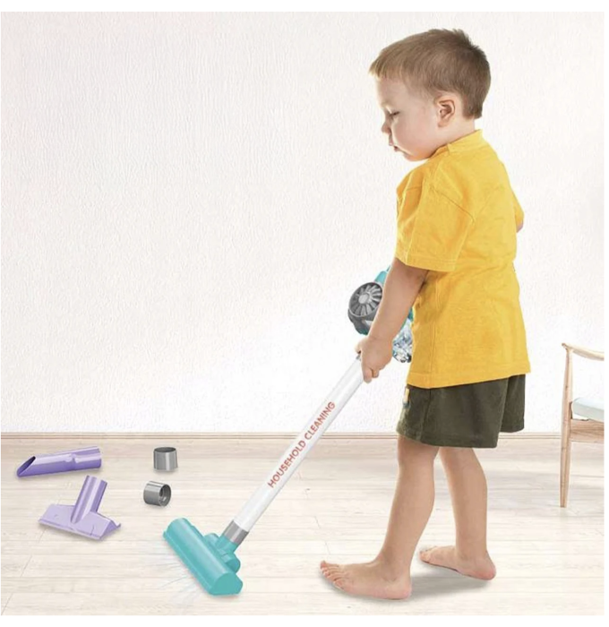 Jucarie Aspirator Vertical 3 in 1 cu Sunete si Efecte Vizuale, 3 ani+ [6]