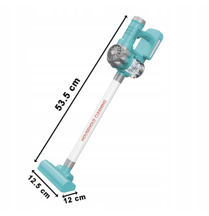 Jucarie Aspirator Vertical 3 in 1 cu Sunete si Efecte Vizuale, 3 ani+ [10]