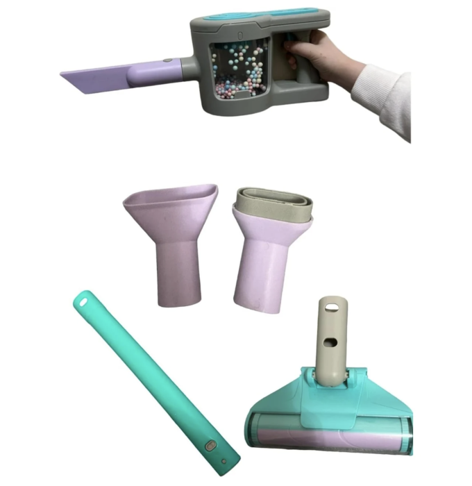 Jucarie Aspirator Vertical 3 in 1 cu Sunete si Efecte Vizuale, 57 cm, 3 ani+ [5]