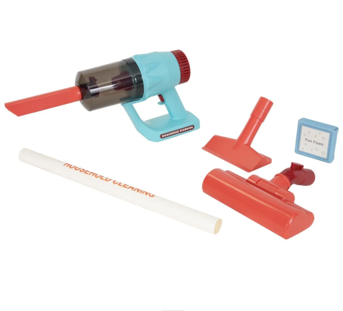 Aspirator Vertical Jucarie, cu suport, Ergonomic, 3 capete, 69.5 cm [4]