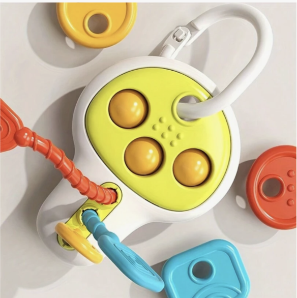 Jucarie bebe senzoriala multifunctionala Cheile educative [4]