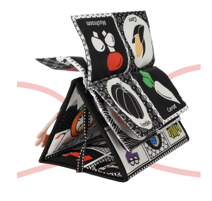 Carte Senzoriala Interactiva pentru Bebelusi – Cu Oglinda, Culori si Activitati Educative [5]