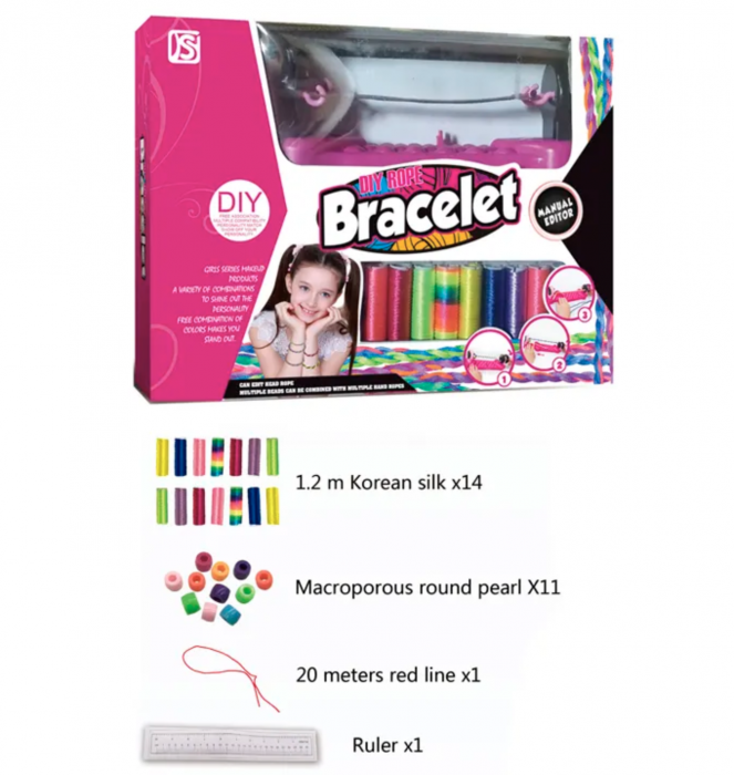 Jucarie creativa DIY Masina de facut bratari [10]