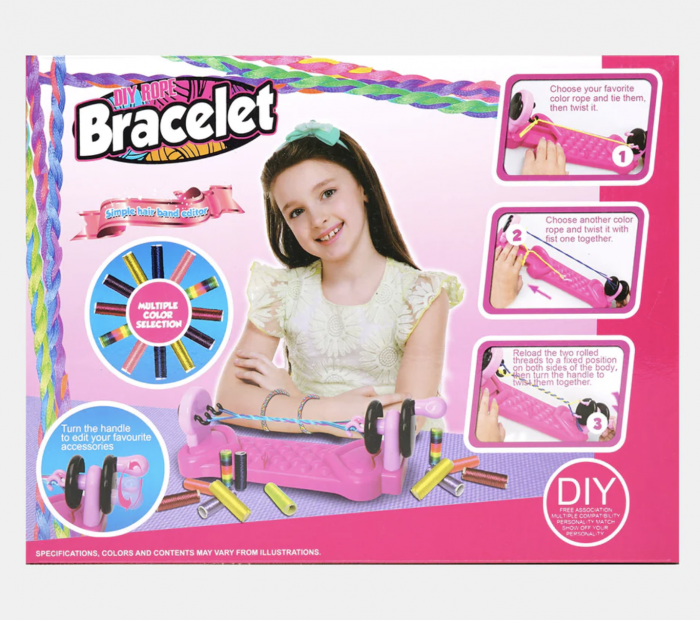 Jucarie creativa DIY Masina de facut bratari [8]