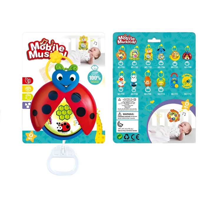 Jucarie de carucior si patut – Buburuza Mobile Musical [3]