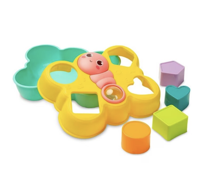 Jucarie de sortat pentru bebelusi – Fluturas cu forme colorate, 1 an+ [2]