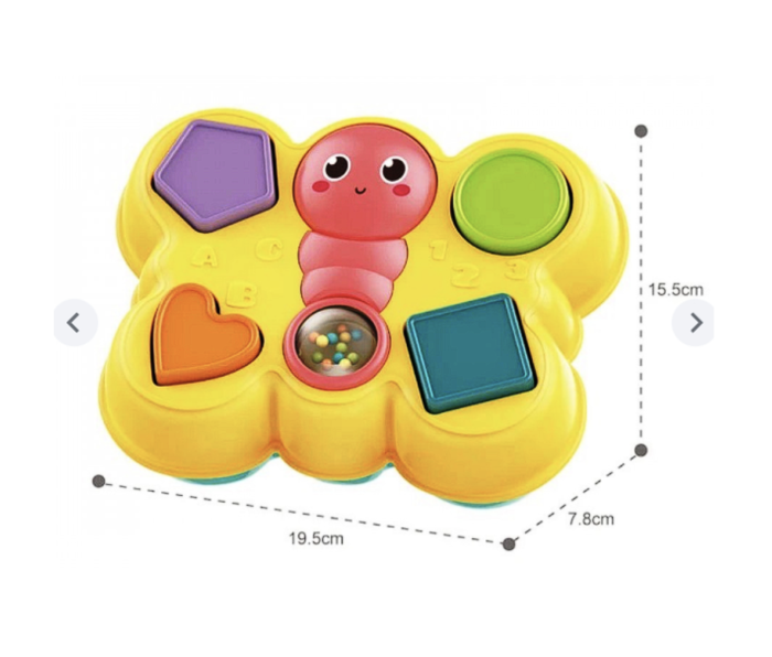 Jucarie de sortat pentru bebelusi – Fluturas cu forme colorate, 1 an+ [6]