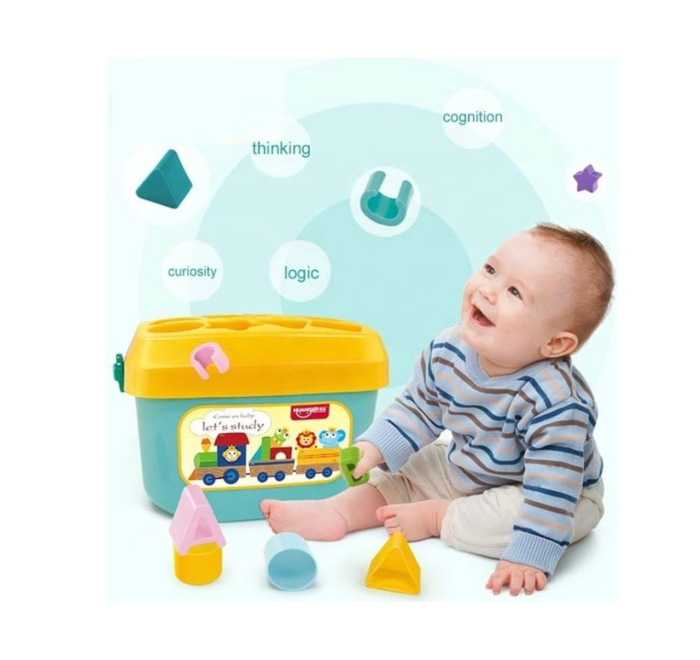 Jucarie de sortat Prima Cutie de cuburi de sortare [3]