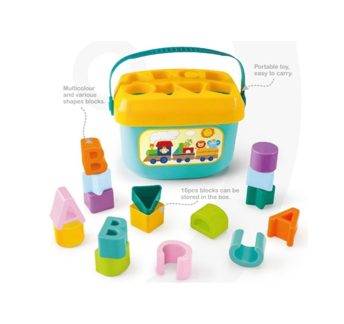 Jucarie de sortat Prima Cutie de cuburi de sortare [4]