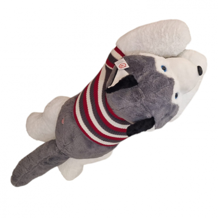Jucarie din plus Cainele Husky 45 cm [5]