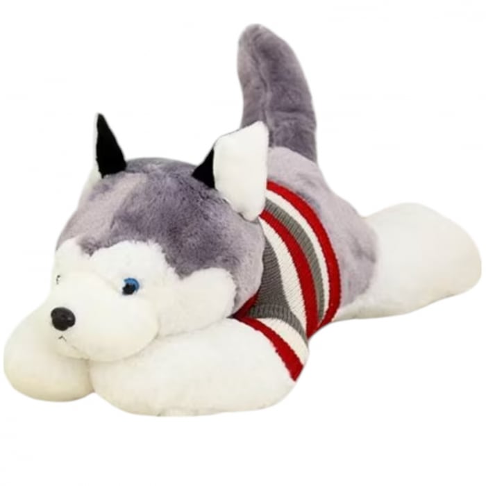 Jucarie din plus Cainele Husky 100 cm