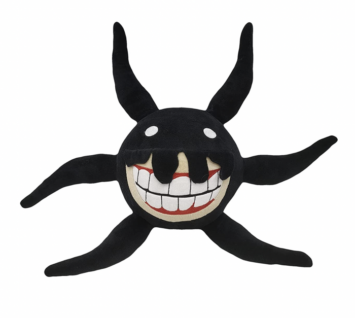 Jucarie din plus mascota roblox rainbow friends, 30 x 15 cm, spider negru