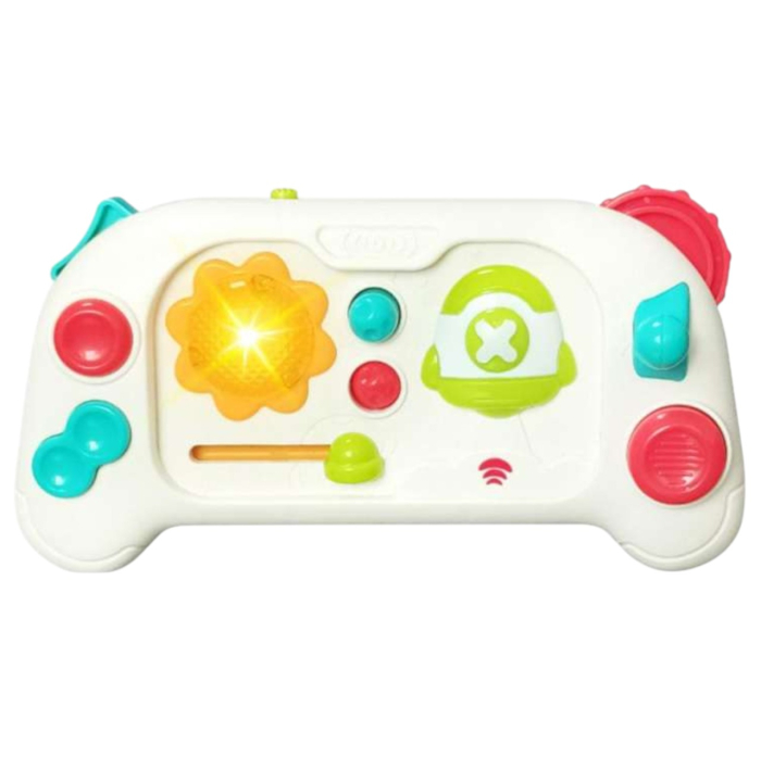 Jucarie educativa cu lumini si sunete, Joystick interactiv Games Console