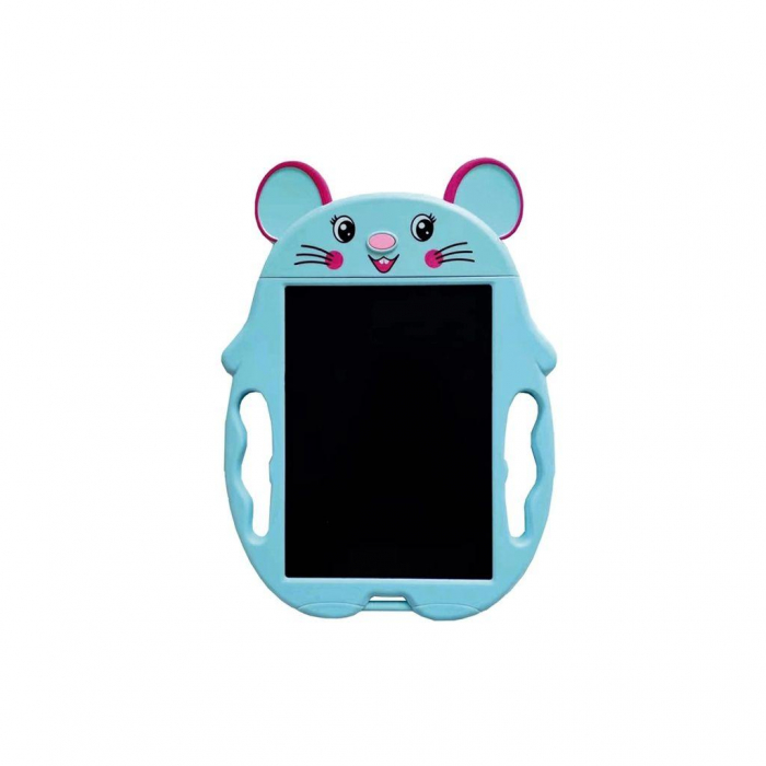 Jucarie educativa Tableta grafica electronica LCD, 9 inch, soricel, bleu [2]