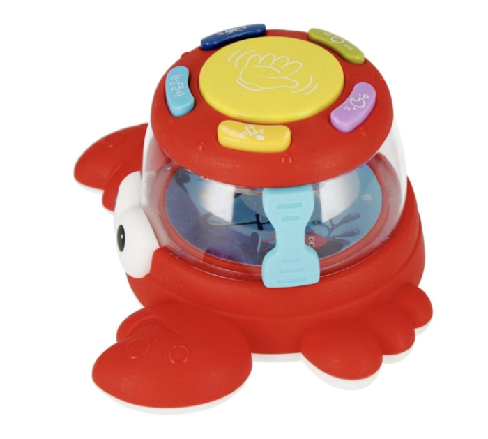 Jucarie interactiva bebelusi Crabul magic, cu lumini si sunete, 18 luni+ [6]