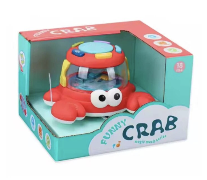 Jucarie interactiva bebelusi Crabul magic, cu lumini si sunete, 18 luni+ [7]