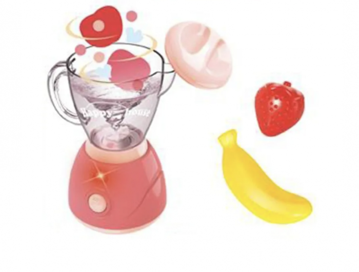 Jucarie interactiva Blender pentru sucuri Play at Home, roz