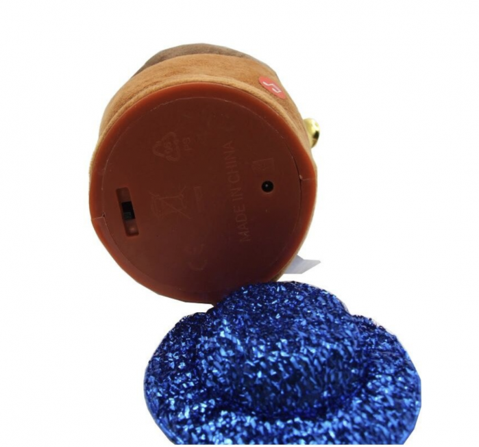 Jucarie interactiva Cactusul dansator cu trompeta - danseaza, canta, imita, repeta din material textil [6]