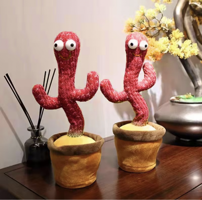 Jucarie interactiva Cactusul dansator - danseaza, canta, imita, din plus, VERDE [10]