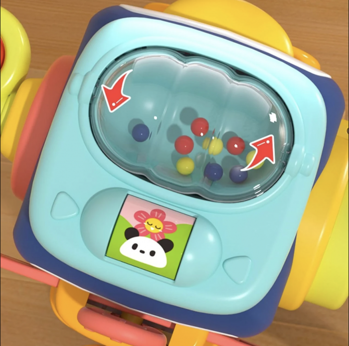 Jucarie interactiva cu activitati pentru bebelusi, Puzzle Busy Box [2]