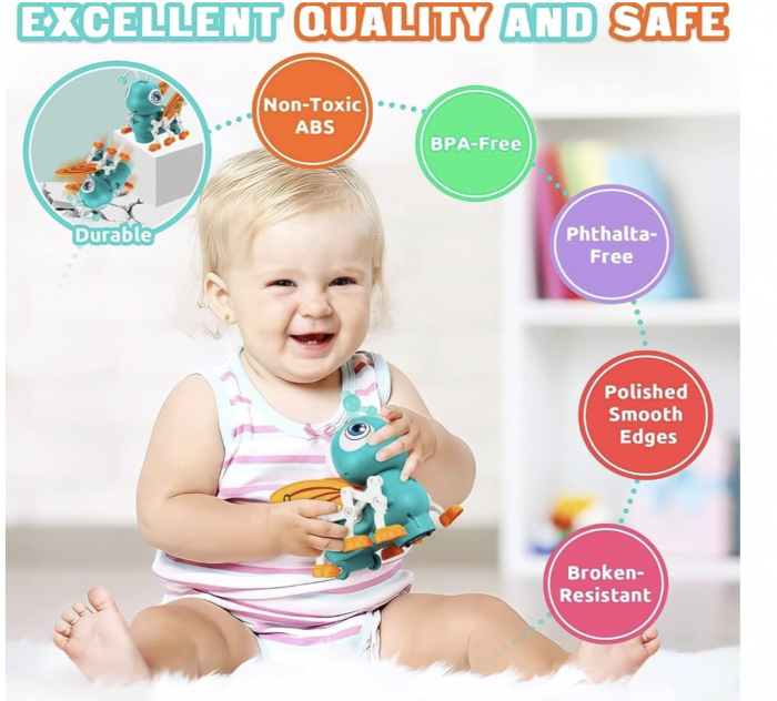 Jucarie interactiva cu muzica si lumini, Albinuta Simpatica Cute Bee [5]