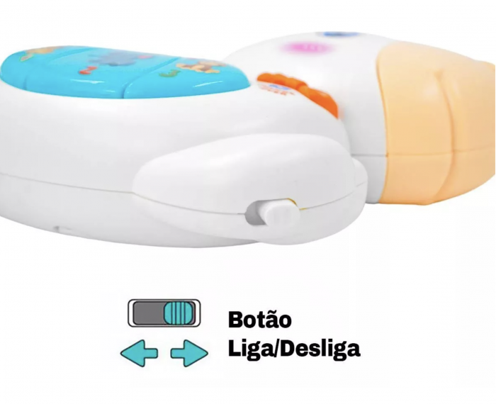 Jucarie interactiva Mini orga pentru bebe, cu muzica si lumini Calut [4]