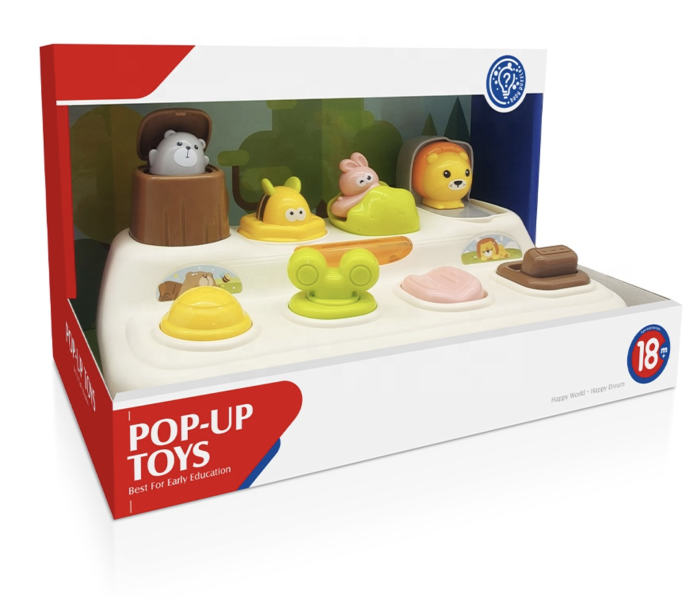 Jucarie interactiva Pop-Up – Invata si descopera animalele in joaca! [6]