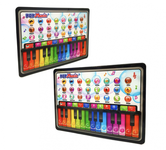 Jucarie interactiva Prima mea tableta cu pian, Pop Music [5]